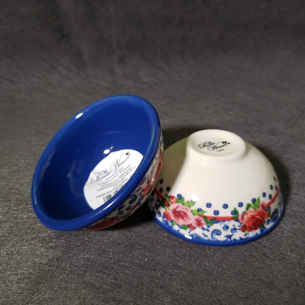 Pioneer Woman Mini Dipping Bowls set of 2 Frontier